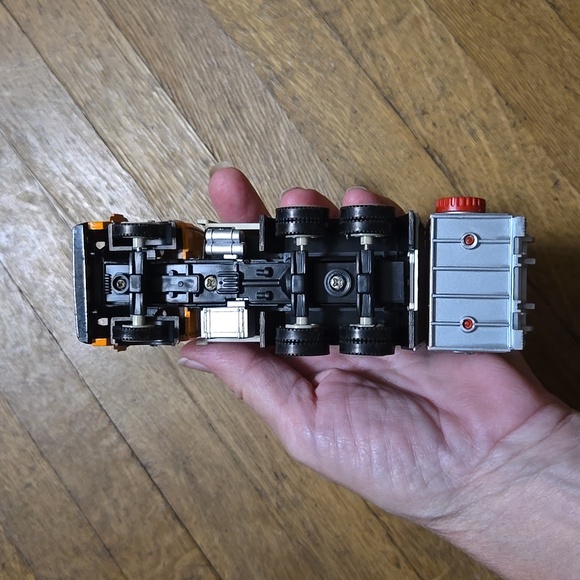 Vintage Mercedes Benz Rollsman Die Cast Compacting Garbage Truck - Picture 6 of 10